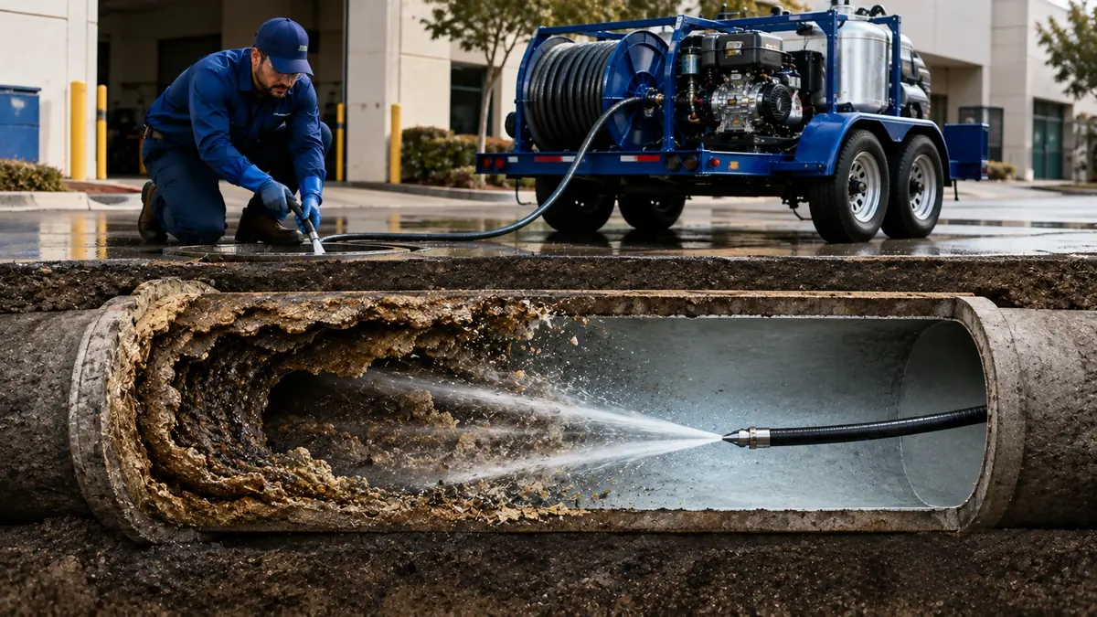 Sewer Pipe Descaling in Boron